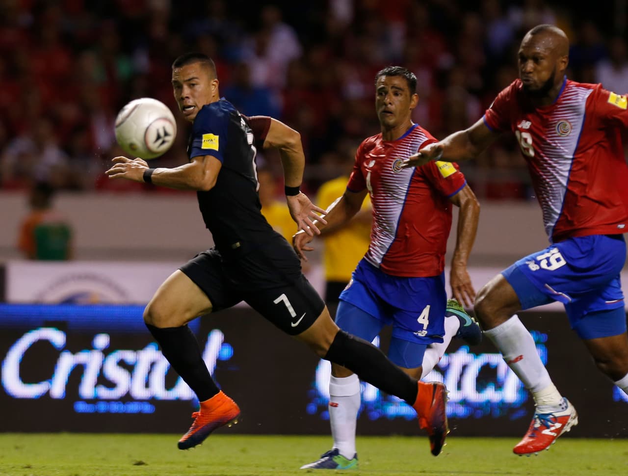 Costa Rica tomó el control del partido y anuló la conexión de Christian Pulicic y Fabian Johnson con los atacantes Bobby Wood y Jozy Altidore.