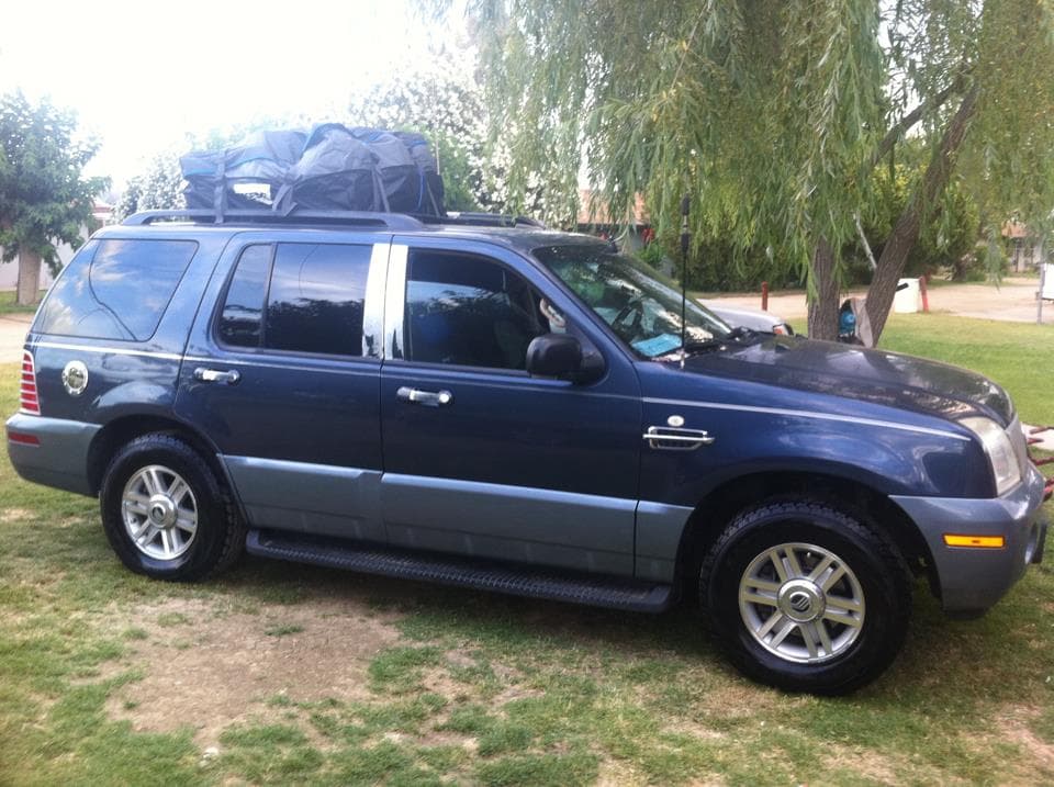 Camioneta en la que Humberto emprendía su retorno a México.