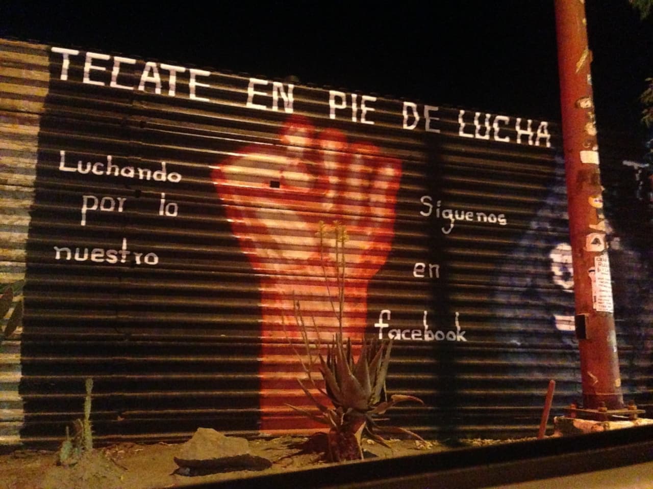 Luchando por lo nuestro.