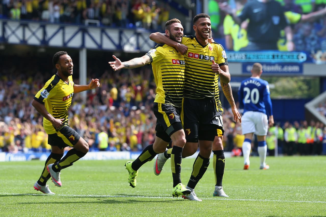 Miguel Layún debutó con gol en la Premier League en empate del Watford ante Everton