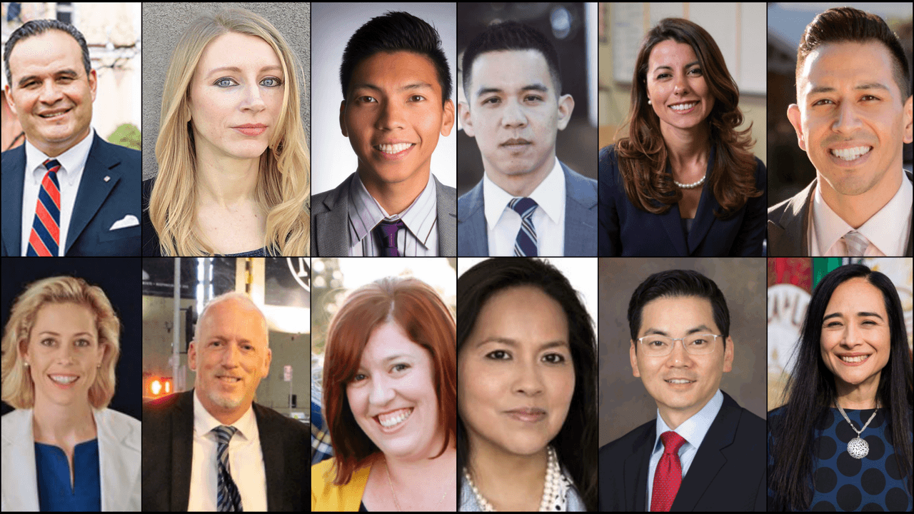 Candidatos al Distrito 34.