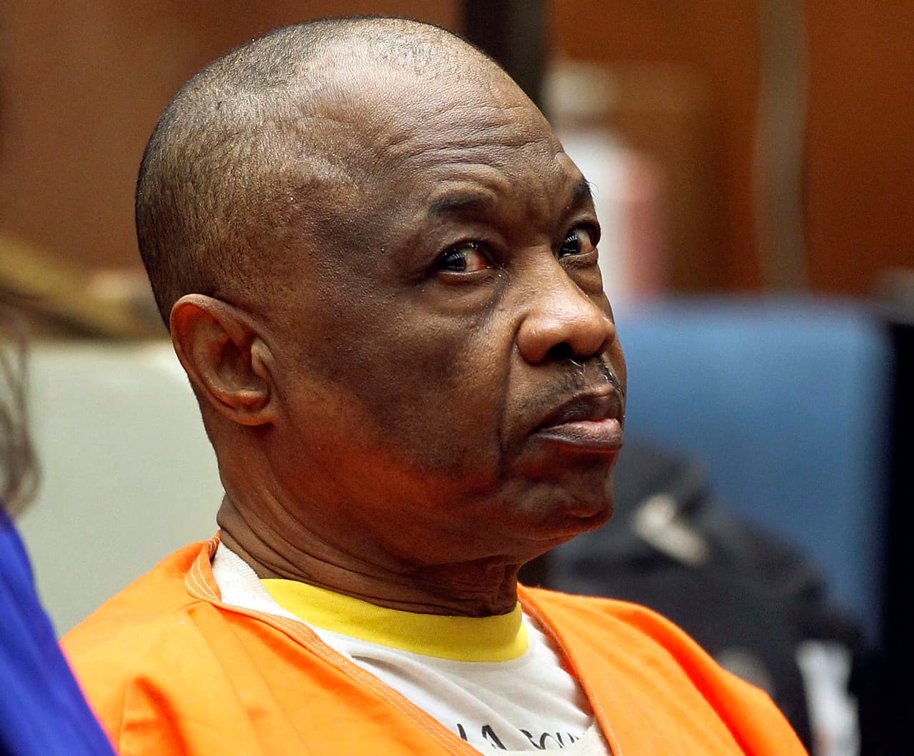 Lonnie Franklin Jr., llamado "Grim Sleeper", en el juicio por 10 asesinatos