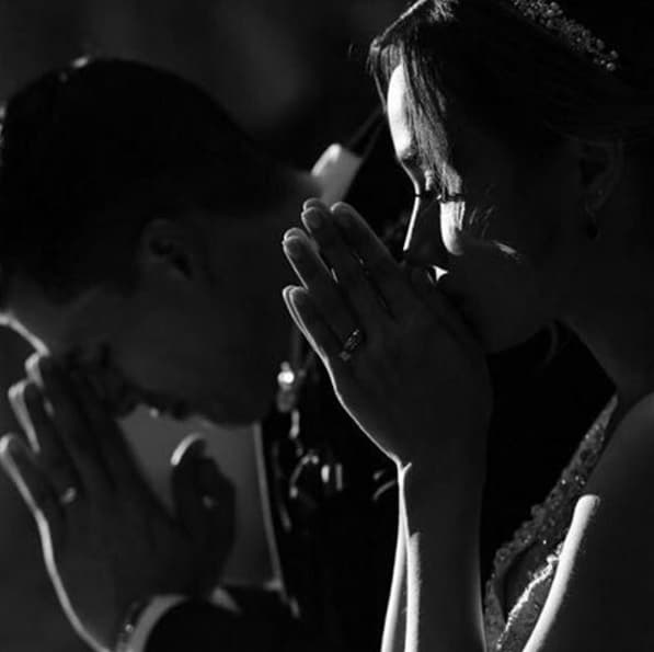 La boda religiosa se llevó a cabo en la Catedral de Obregón y ambos habían dicho que querían seguir todas las cotusmbres, por respeto a su familia.