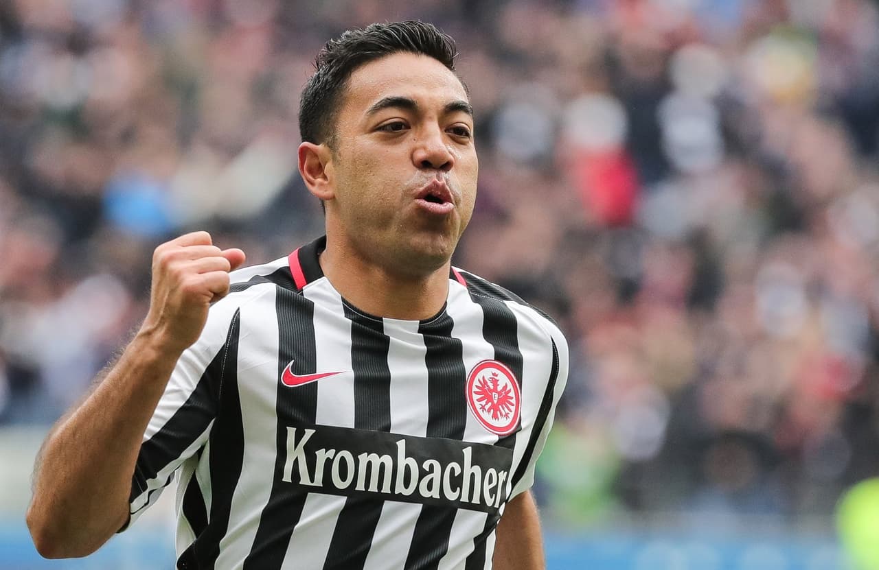 Marco Fabián llegó así a siete goles y se encuentra a cinco tantos de igualar el registro de Javier 'Chicharito' Hernández, que tiene 12 tantos con Bayer Leverkusen.