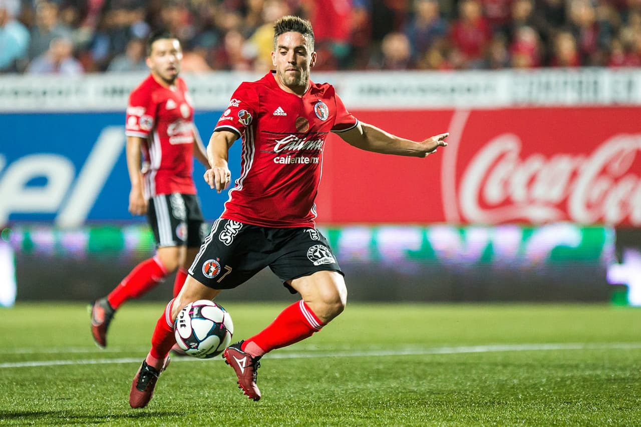 Gabriel Hauche termina su primera etapa con Xolos y jugará cedido a préstamo con Toluca.