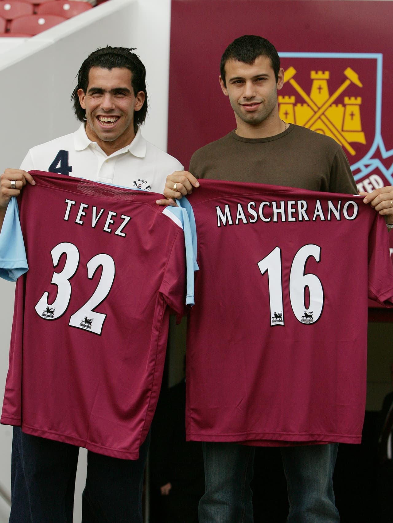 Ambos fueron figuras en el equipo a su arribo en 2006, a pesar de que el club tuvo problemas por su traspaso.