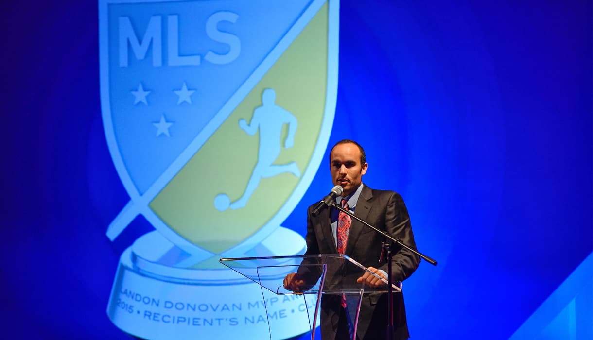PREMIO LANDON DONOVAN AL JUGADOR MÁS VALIOSO DE LA MLS | El premio al MVP de la temporada se nombró en honor a Landon Donovan a comienzos de año.