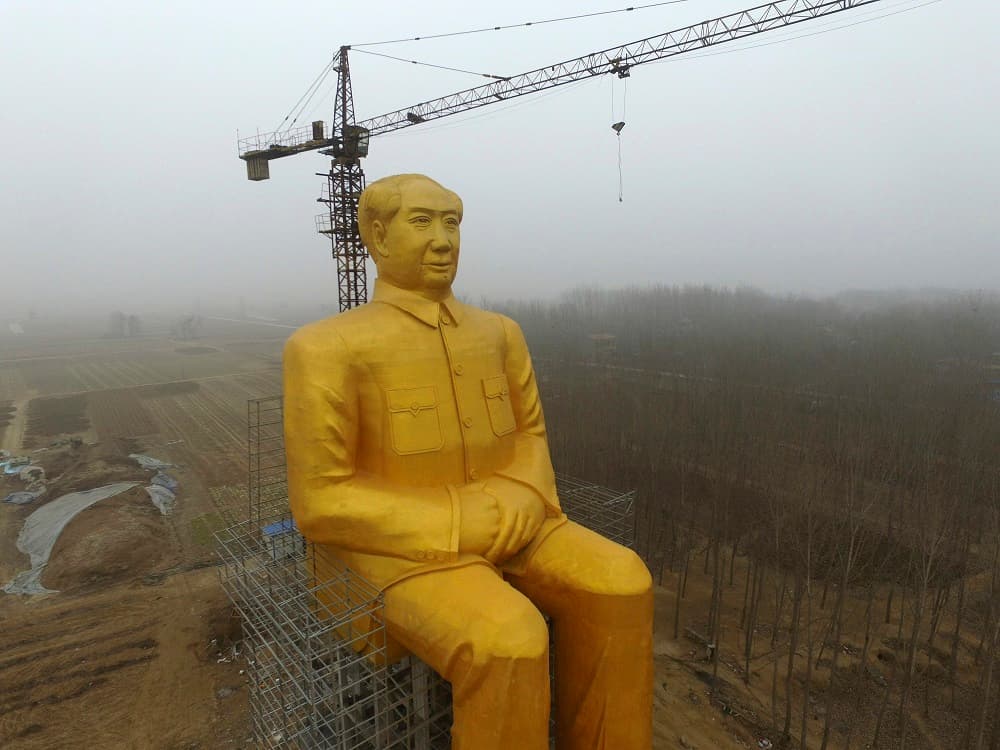 Estatua gigante de Mao