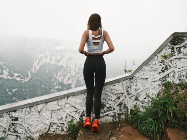 Y es que no es para menos, pues sus curvas son el resultado del ejercicio y la sana alimentación que lleva.