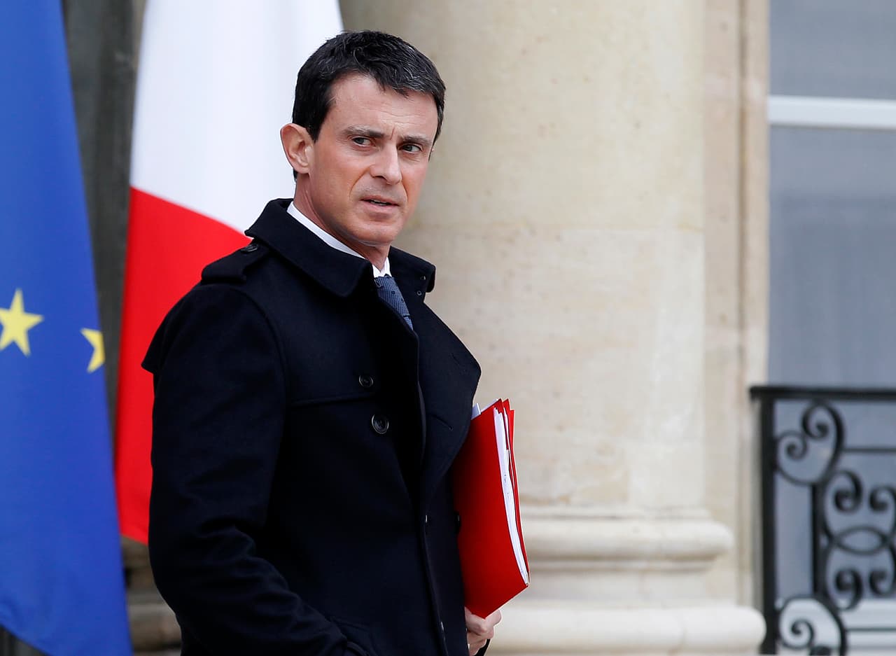 Primer ministro francés Manuel Valls.