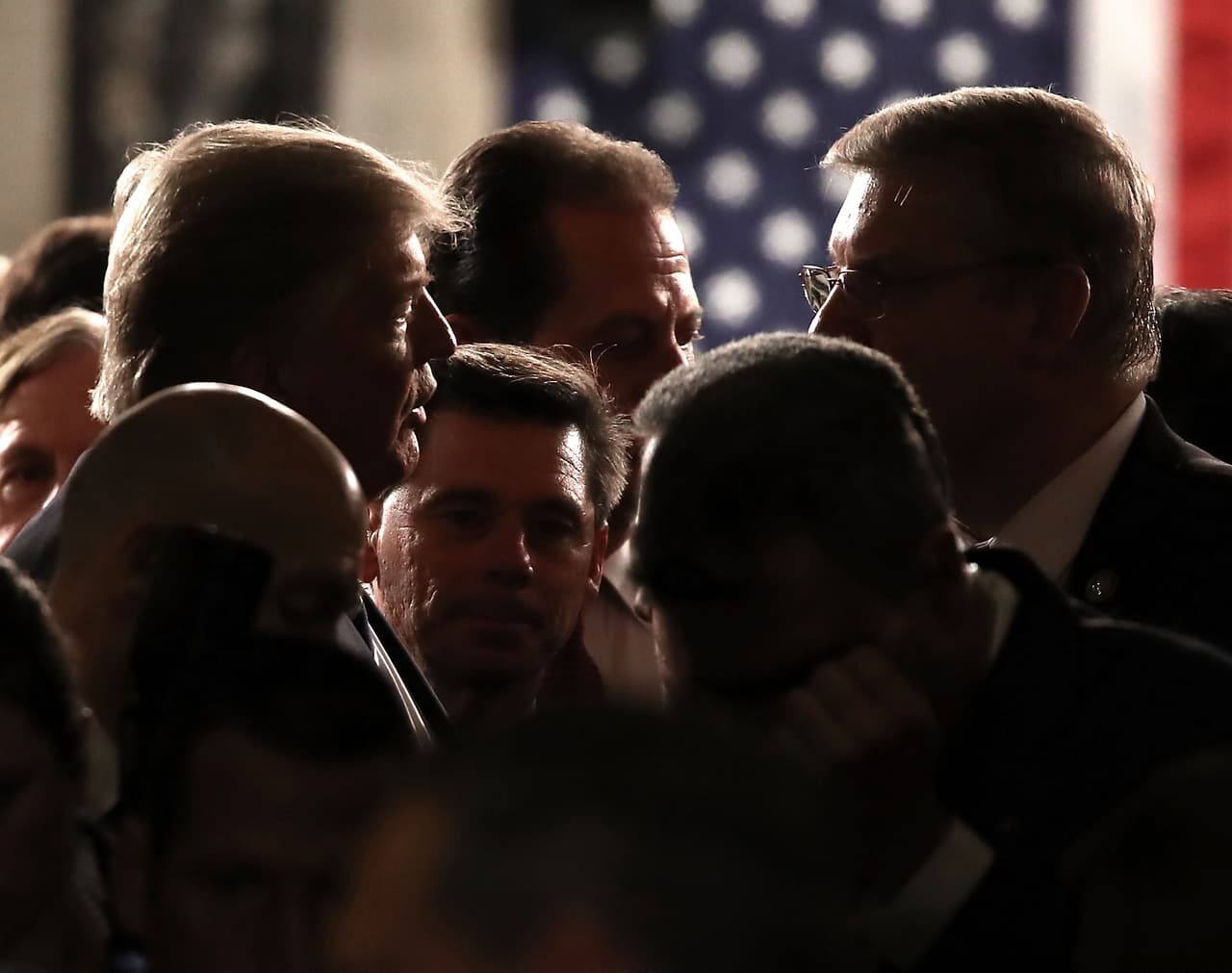 Así se despidió el presidente.