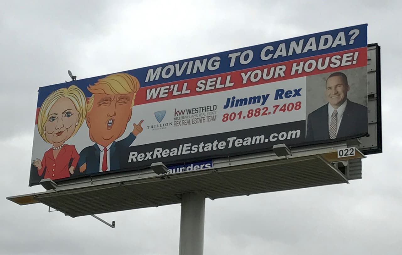 El rechazo hacia Clinton y Trump utilizado como herramienta de negocio.