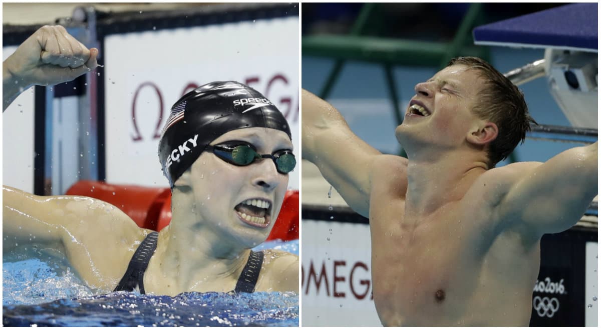 Fiesta de récords mundiales en la piscina de Río