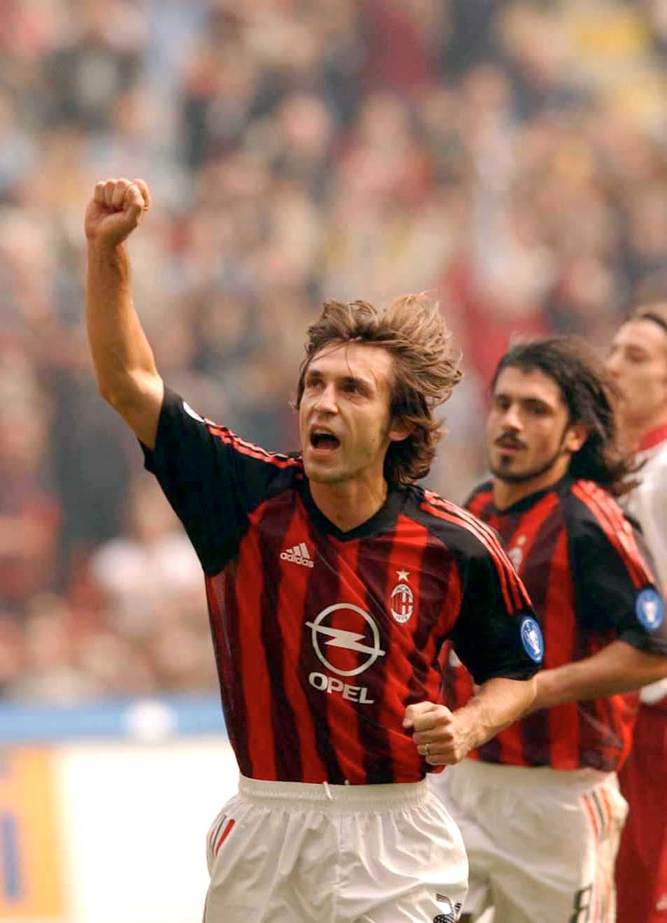 Andrea Pirlo, el fanático del Inter que triunfó con el Milan