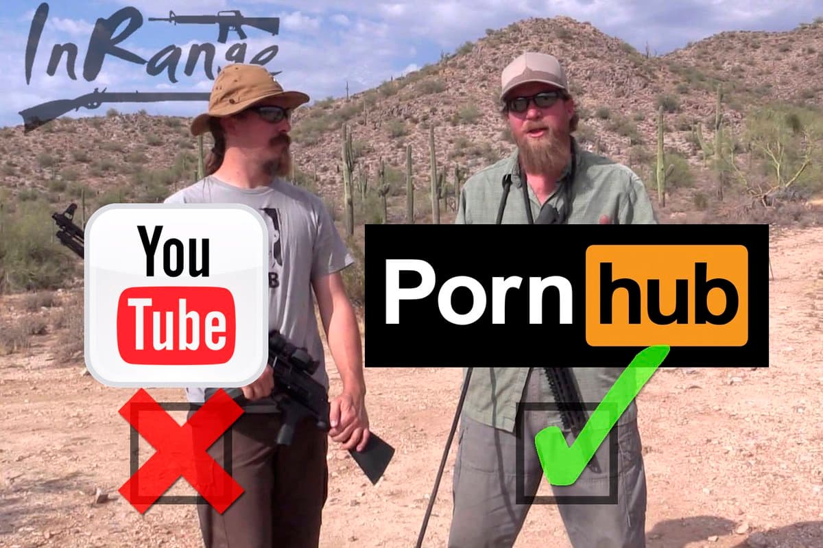 Por qué algunos amantes de las armas están publicando sus videos en una conocida página porno
