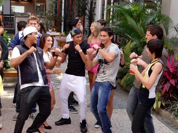 El crack del Barcelona participó en la telenovela brasileña Malhação.