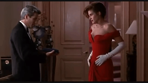 Julia Roberts en la película 'Pretty Woman'