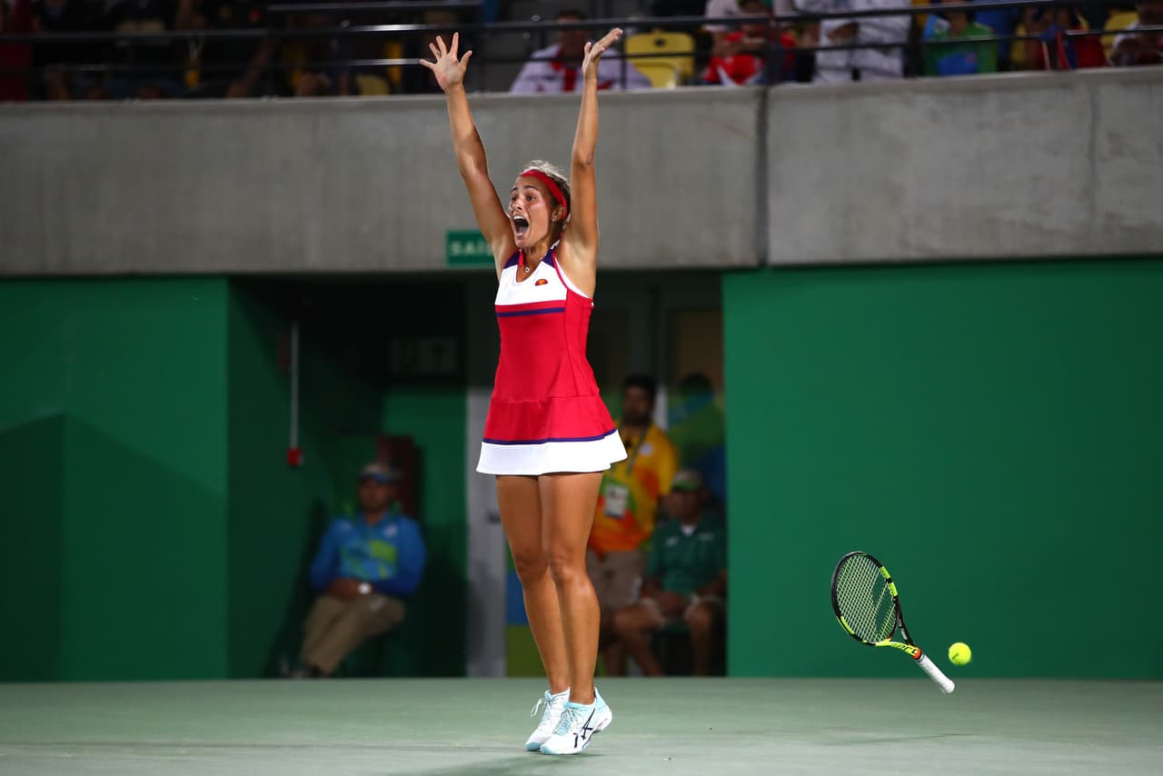 La puertorriqueña Monica Puig se catapultó como la gran joya del tenis femenino en Latinoamérica. Su emoción al ganar la medalla de oro en los Juegos Olímpicos y su belleza le dieron la vuelta al mundo, en el que sin duda es su mejor año como deportista.