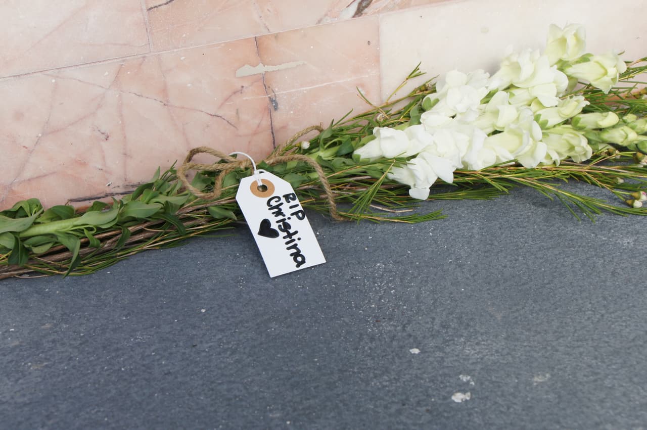 "RIP Christina", algunos de los mensajes de condolencia.