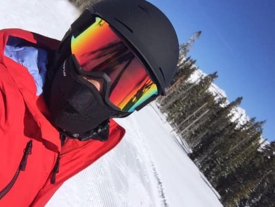 "¿On toy?", Créanlo o no Karla estaba ahí debajo.