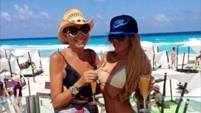 ¿Heredó la belleza de su mami?