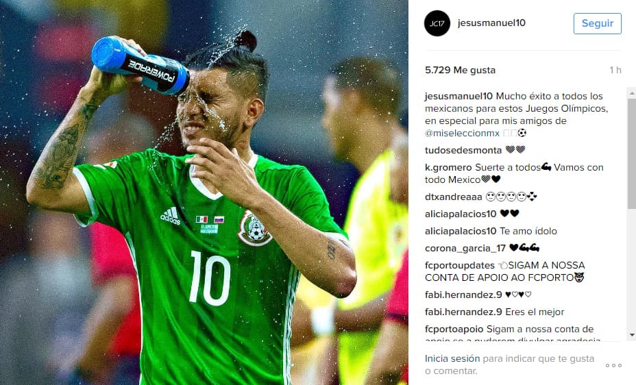 Raúl Jiménez y 'Tecatito' Corona le desearon éxito al Tri Sub 23 en Río 2016