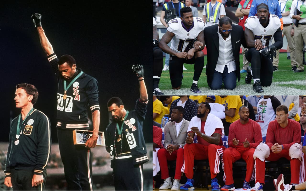 El deporte muchas veces se ha transformado en un espcio perfecto para enviar mensajes de protesta o inconformidad frente a alguna situación, que a veces tienen impacto de nivel social o político.