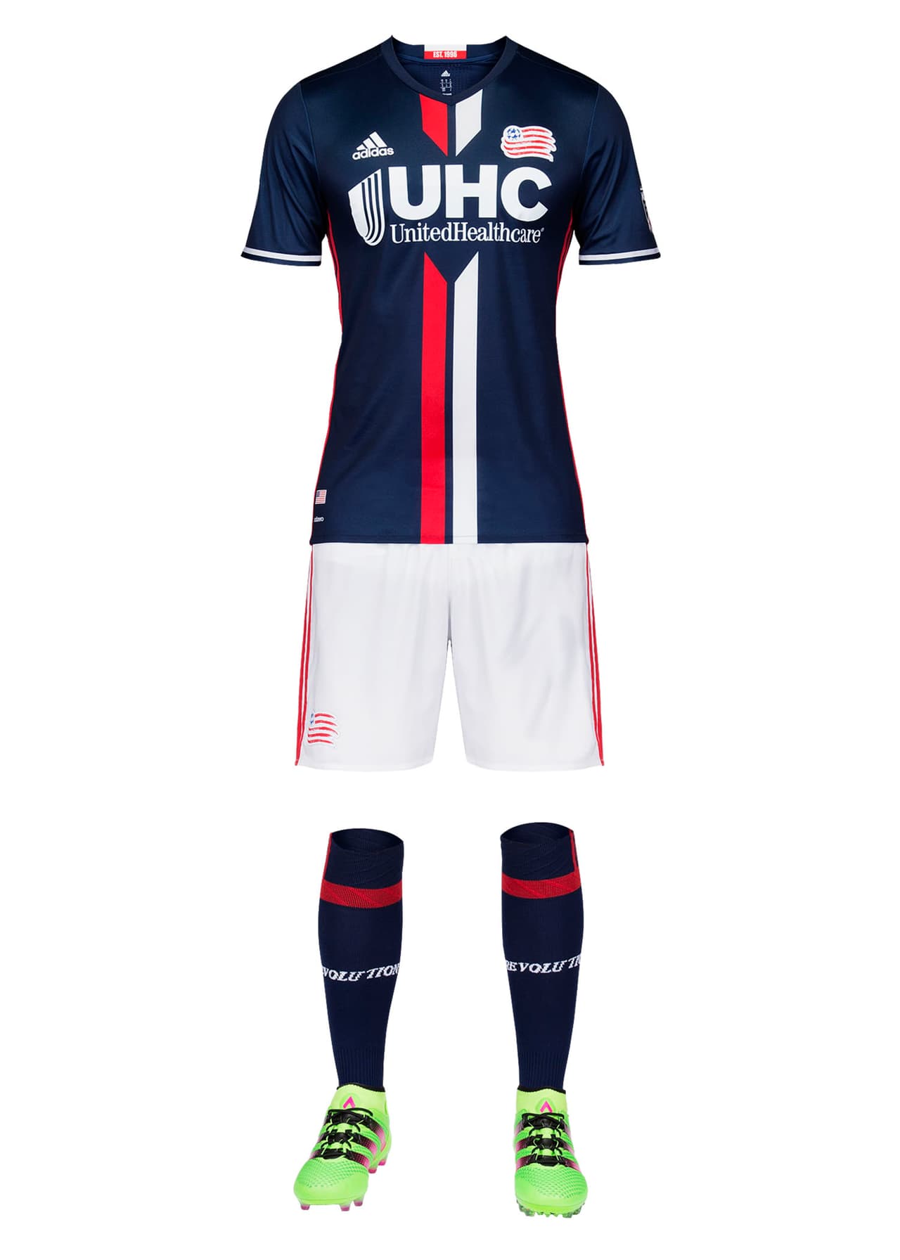 New England Revolution | Uniforme titular