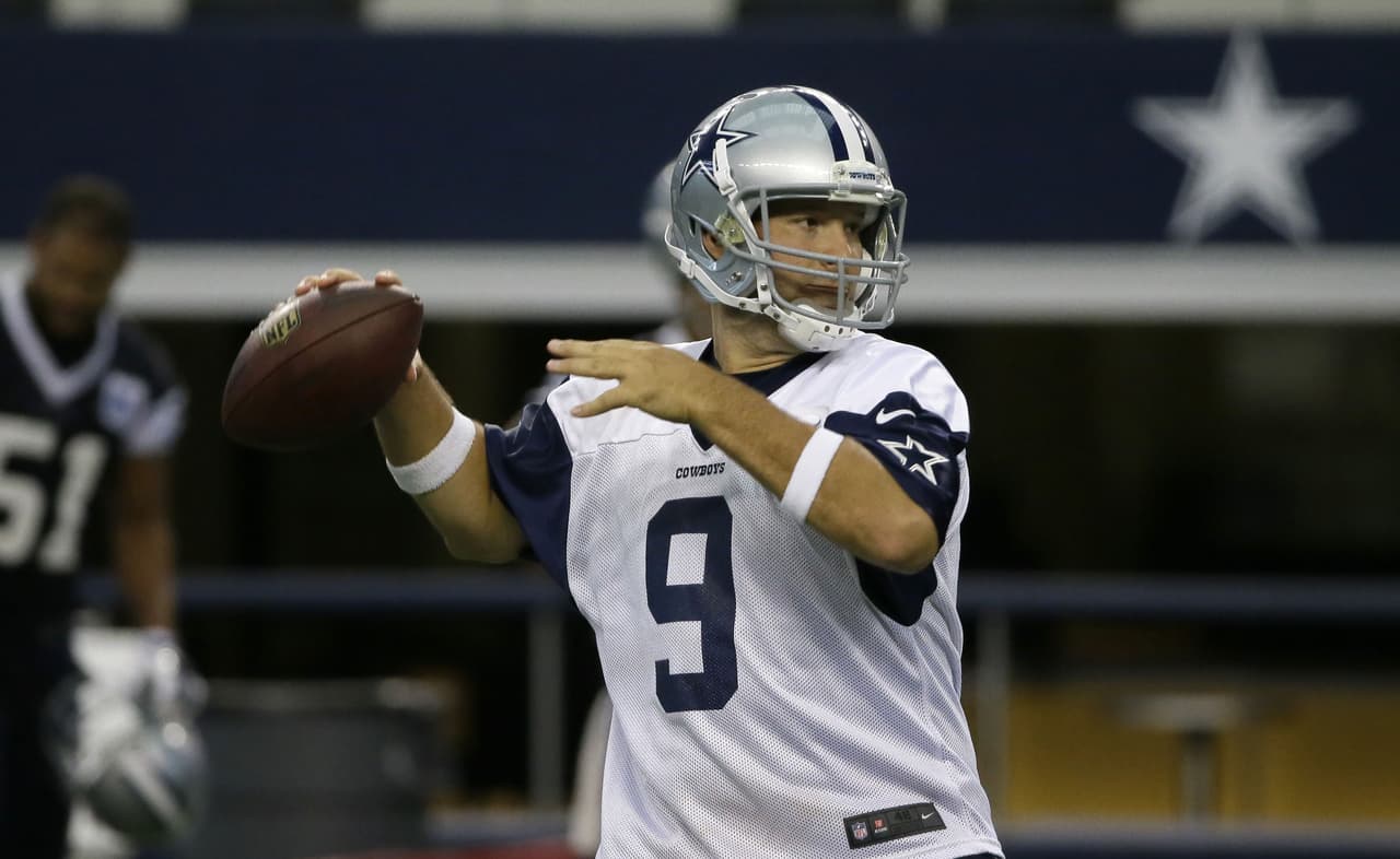#7 Tony Romo, Dallas Cowboys: Por favor recuerden que no es un ranking de QBs. Romo es sin duda uno de los grandes de esta generación y lo será por un largo tiempo más (AP-NFL).