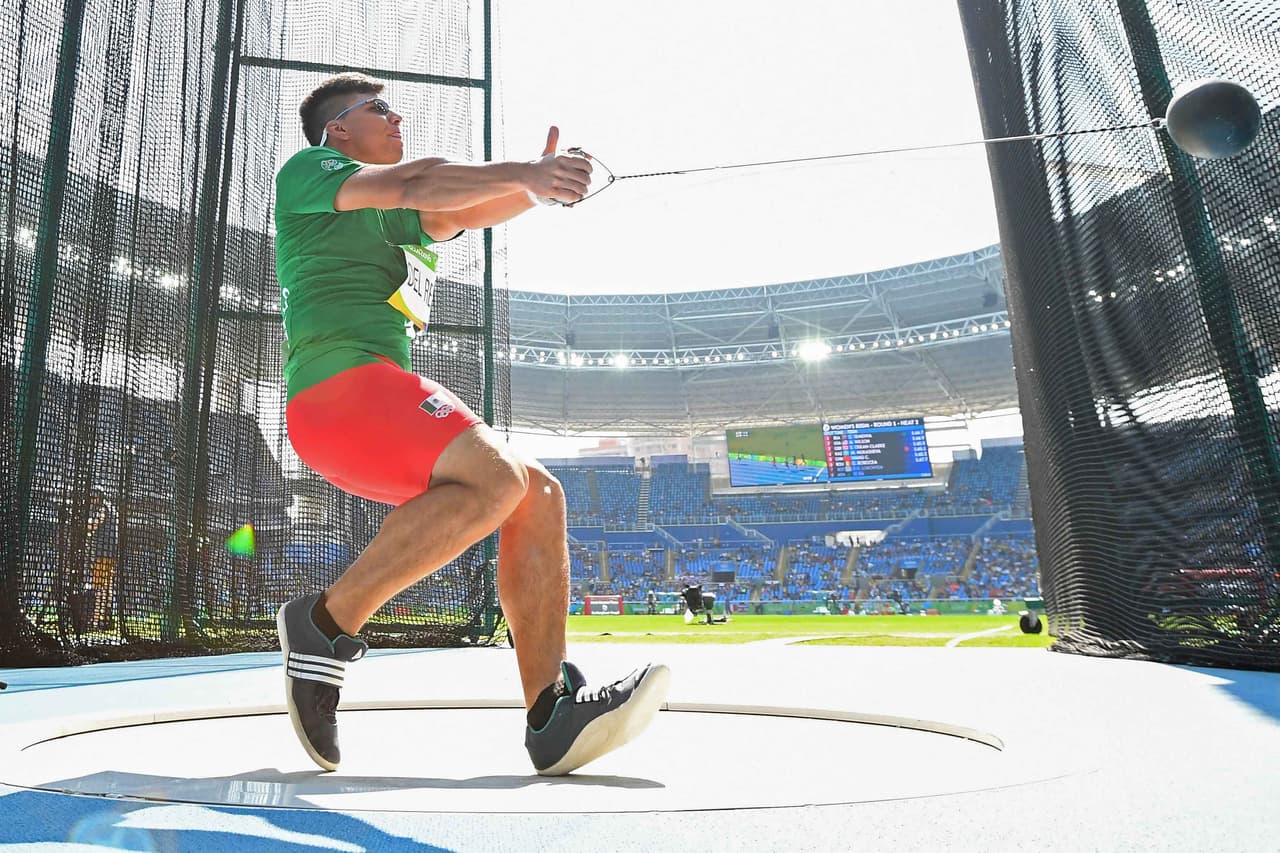 El mexicano Diego del Real calificó a la final del lanzamiento de martillo de los Juegos Olímpicos Río 2016, al registrar una marca de 75.19 metros en la semifinal B.