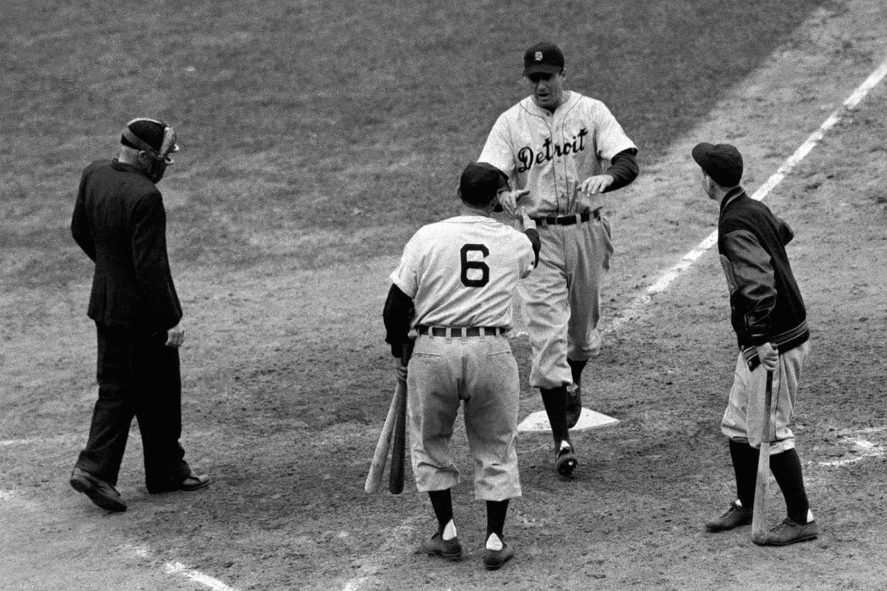Los Detroit Tigers vencieron a los Cubs en la Serie Mundial de 1945.