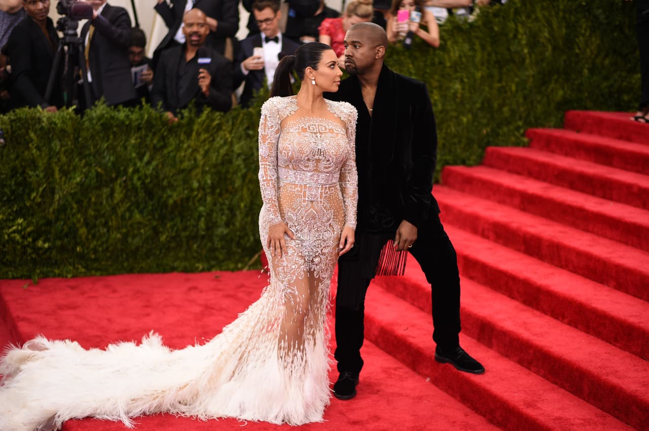 Kim Kardashian en la gala del Met de 2015