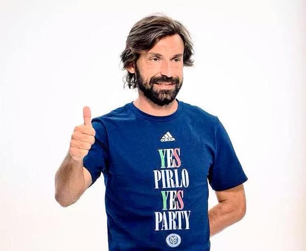 Andrea Pirlo fue presentado en New York City: "No me siento viejo. Quiero y puedo jugar"