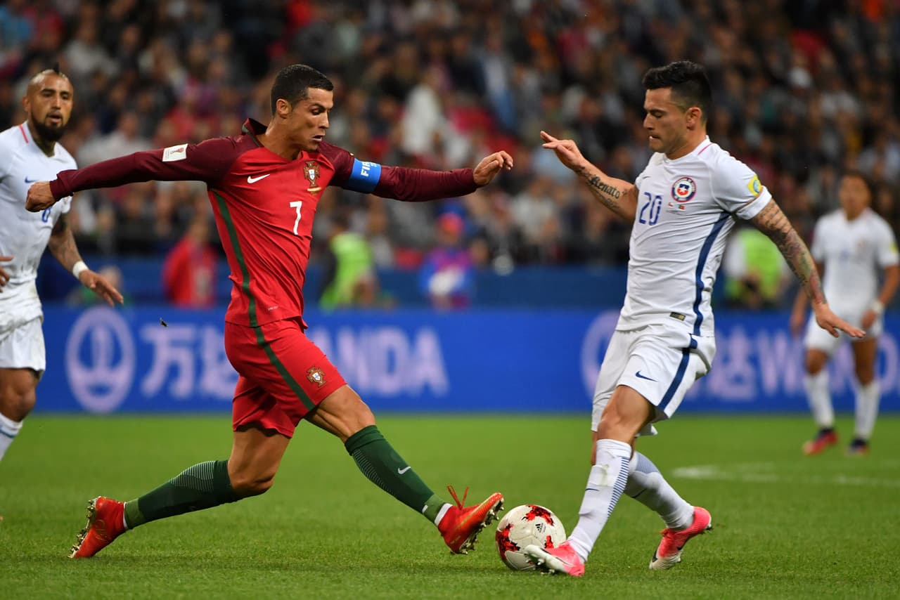 El número '7' de Portugal empezó a ser uno más en el juego, lejos de ese crack determinante y desequilibrante de otras jornadas.