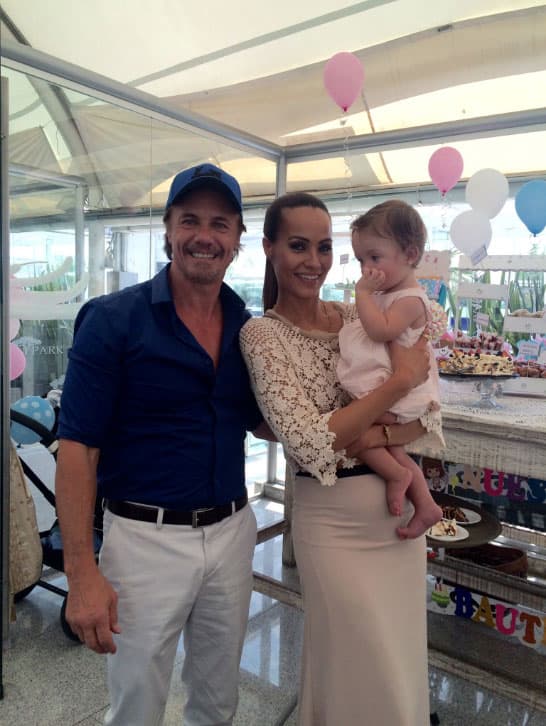 Fabián Pizzorno es otro de los buenos amigos de la pareja, seguramente su cara se te hace conocida, lo viste como 'Ashmore' en "Pasión y Poder".