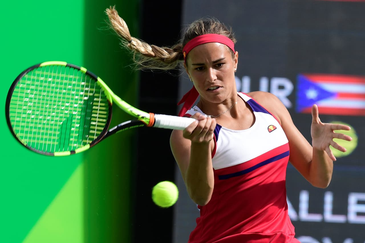 La boricua aseguró la primera medalla de Puerto Rico en el tenis. Y ahora va por el primer oro de su país.