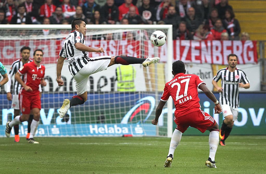 Marco Fabián fue elegido el MVP de la fecha siete de la Bundesliga