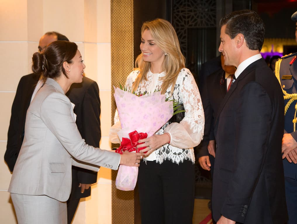 El estilo conservador de la primera dama de México.