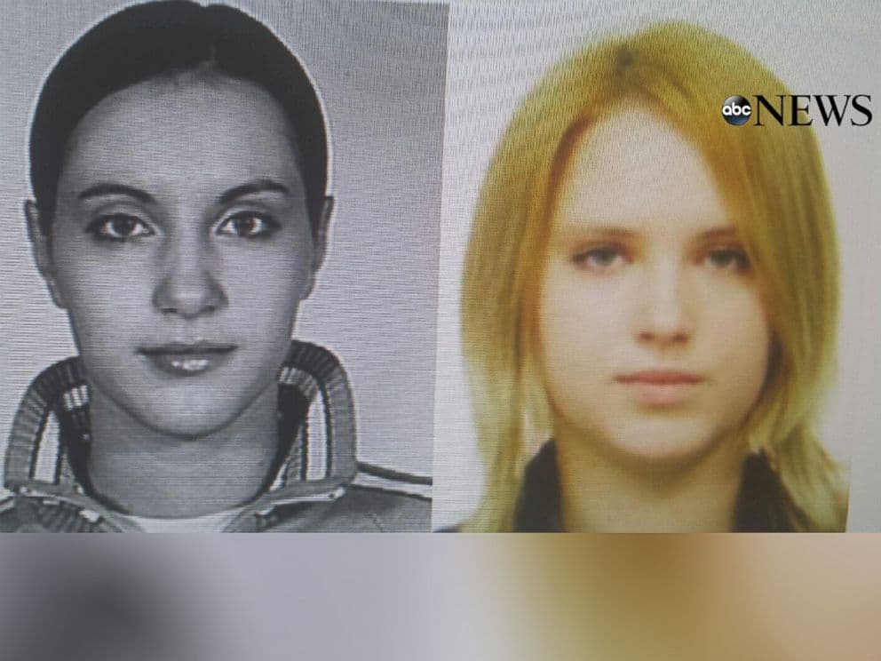 Hermanas Chernykh, Mariya (d) y Tatiana (i)