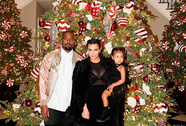 Fue con estas fotos como reapareció en Navidad con su familia.