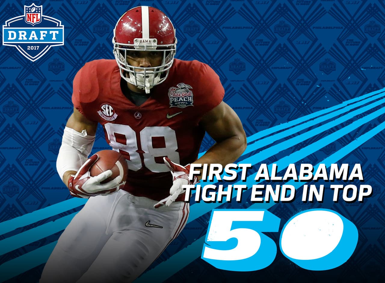 <b>Marea Creciente</b>
<br>OJ Howard probablemente se convierta en el primer ala cerrada de Alabama en ser seleccionado entre los 50 primeros en el draft de nuestra era (desde 1967). La última vez que un ala cerrada de Crimson Tide fue tomado incluso en el Top 100 fue en 1998, cuando Rod Rutledge fue 54avo general con destino a los Patriots.