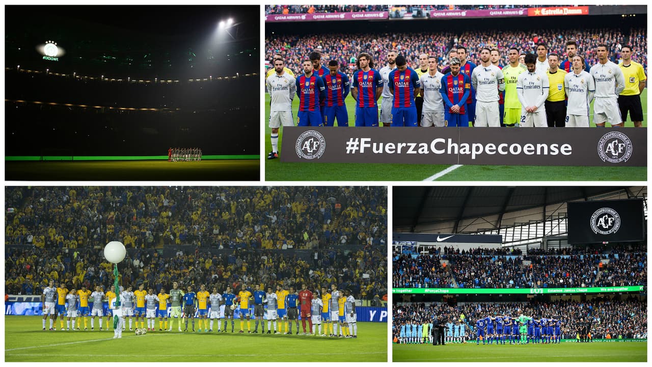 A lo largo y ancho del planeta fútbol, las muestras de apoyo y luto por el conjunto brasileño se dieron al por mayor.