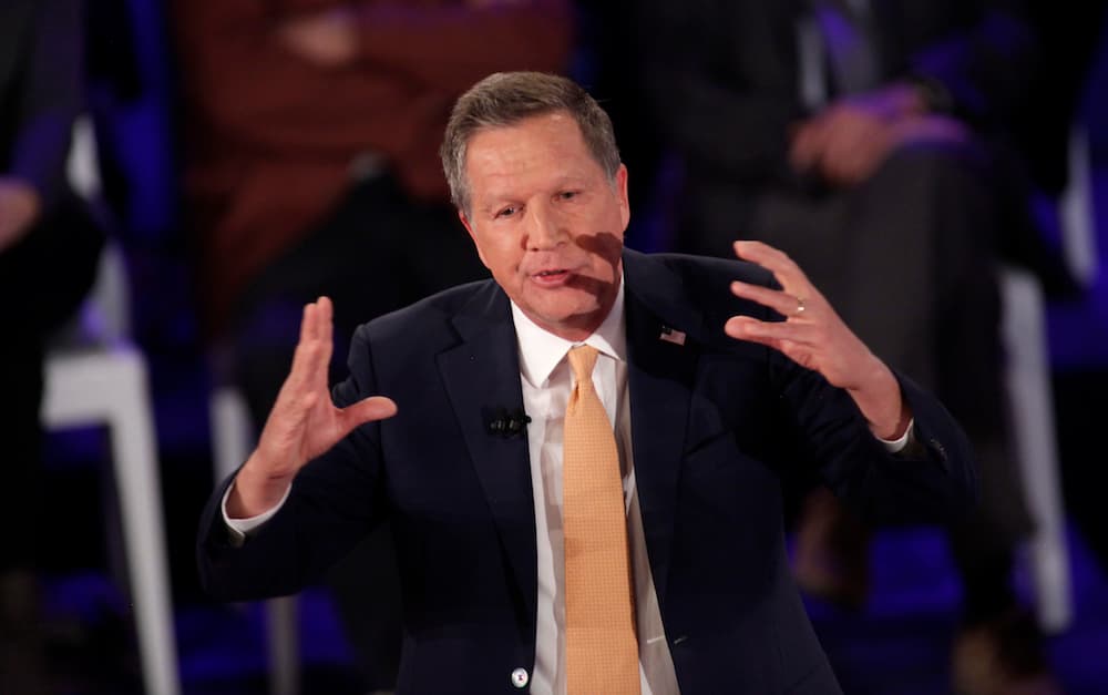 John Kasich en el Town Hall