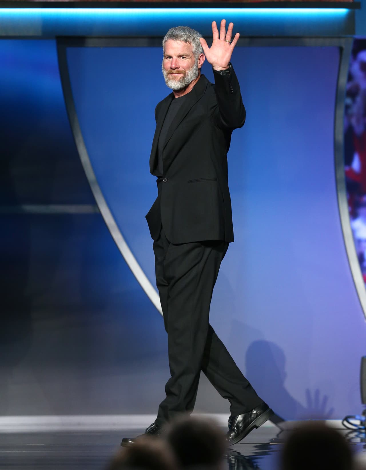 El quarterback Brett Favre