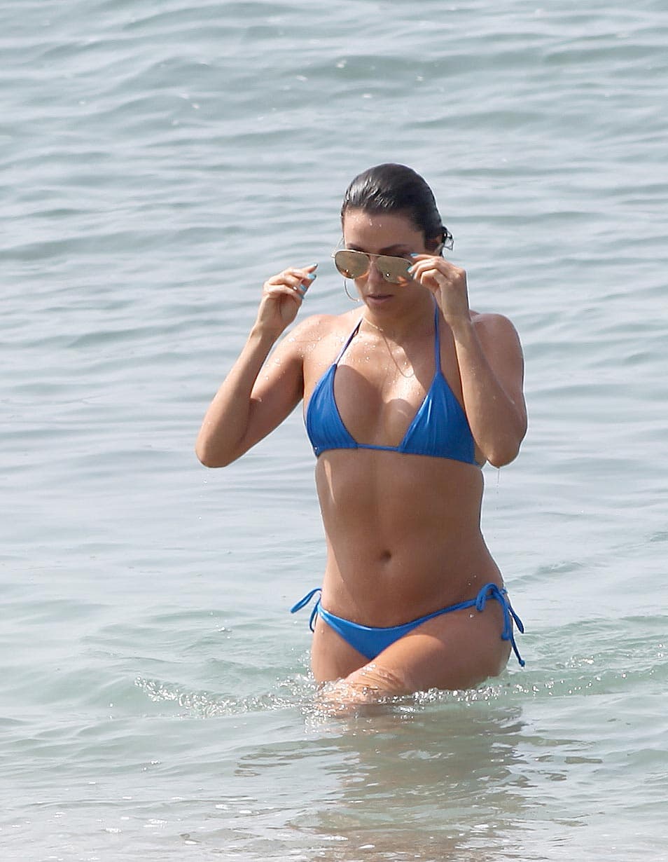 Uff! Así salió del mar.