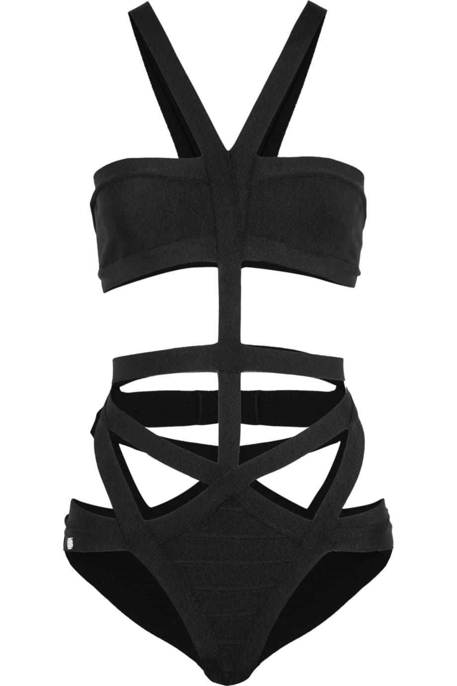 Cuerpazo: Si no apuesta por un trikini lleno de líneas y franjas como este de Vix, 185 dólares.