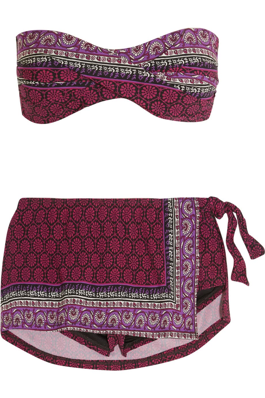 Pera: Si eres más ancha de la parte de abajo que de la parte de arriba, elige uno con una falda por encima (Anna Sui, 175 dólares) para disimular la zona de una manera en la que te sientas cómoda y te veas en tendencia a la vez.