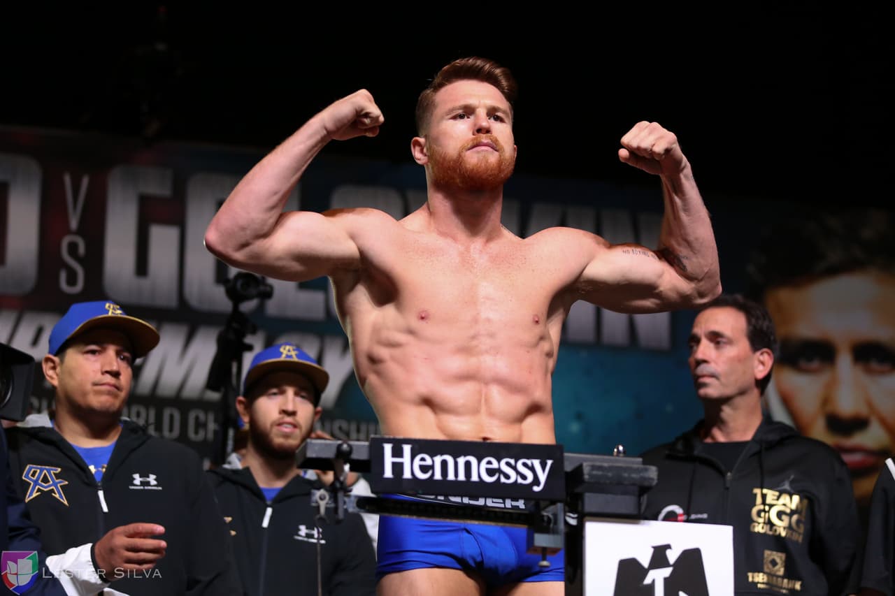 Saúl Álvarez peleará por segunda vez en la marca de 160 libras.