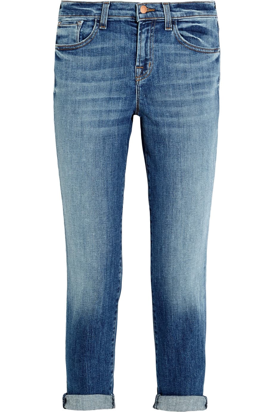 3. Los jeans cropeados, o lo que es lo mismo, esos que están recortados arriba de tus tobillos se volverán un must en tu día a día escolar, ya que son cómodos y tienen un fit que le queda perfecto a todos los cuerpos como estos “Sadey” de J.Brand.
<br>