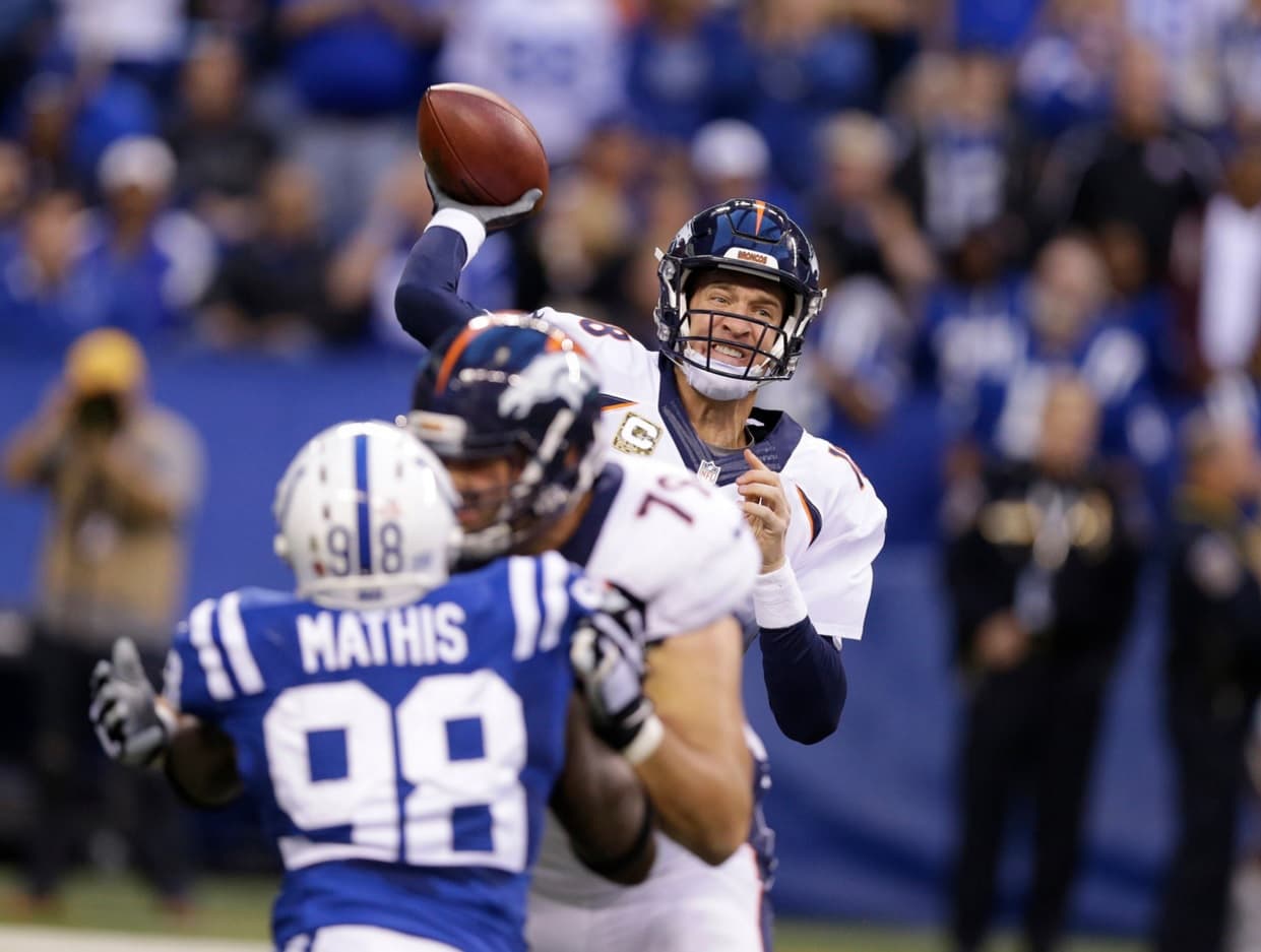 Visitando a los Indianapolis Colts, el 8 de noviembre.